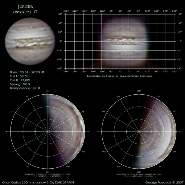 Jupiter, 25 June 2007
