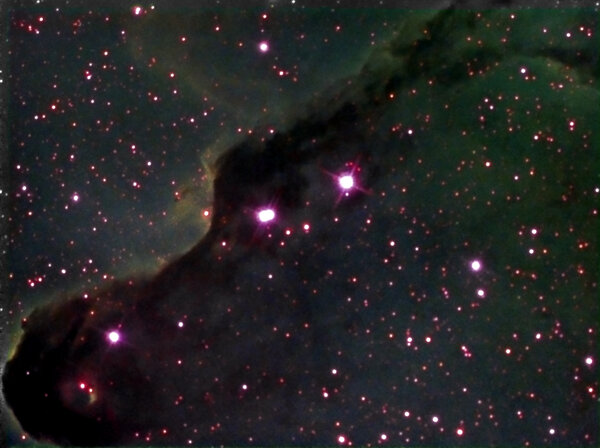 Ic 1396 (narrowband Hubble Pallete)