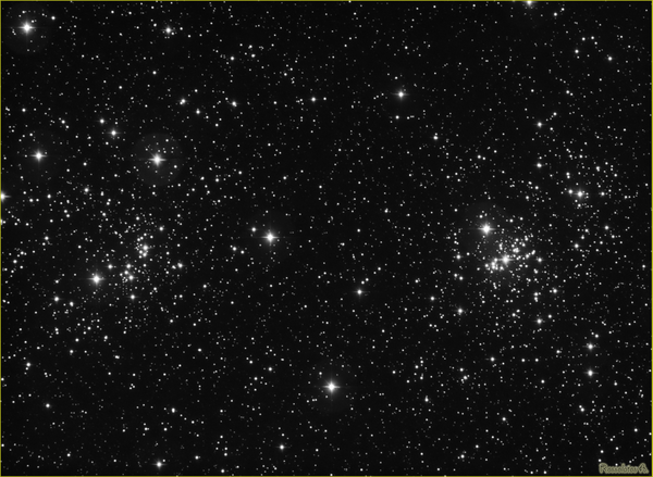 Διπλό Σμήνος Περσέα - NGC884 (Ha)