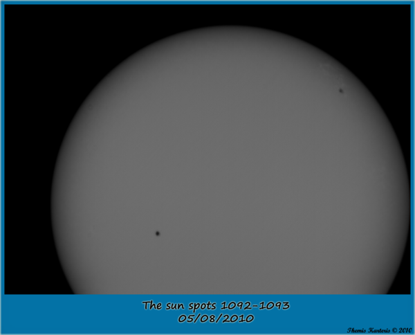 Sunspots 1092-1093 By Themis_kart