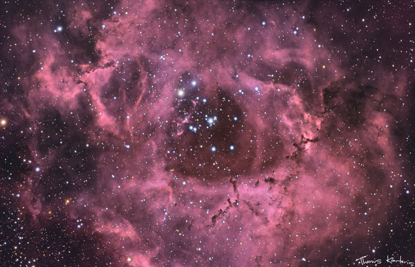 Ngc2237-9,46 Rosette Nebula_HaRGB