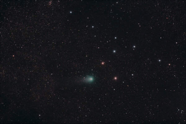 Comet Garradd C/2009 P1 - Ngc 6802