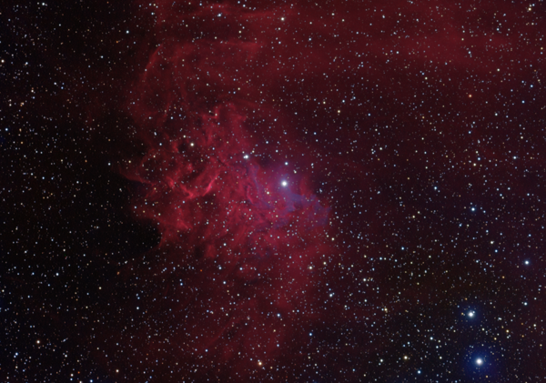 Περισσότερες πληροφορίες για το "Ic-405 - Flamming Star Nebula - Hargb"