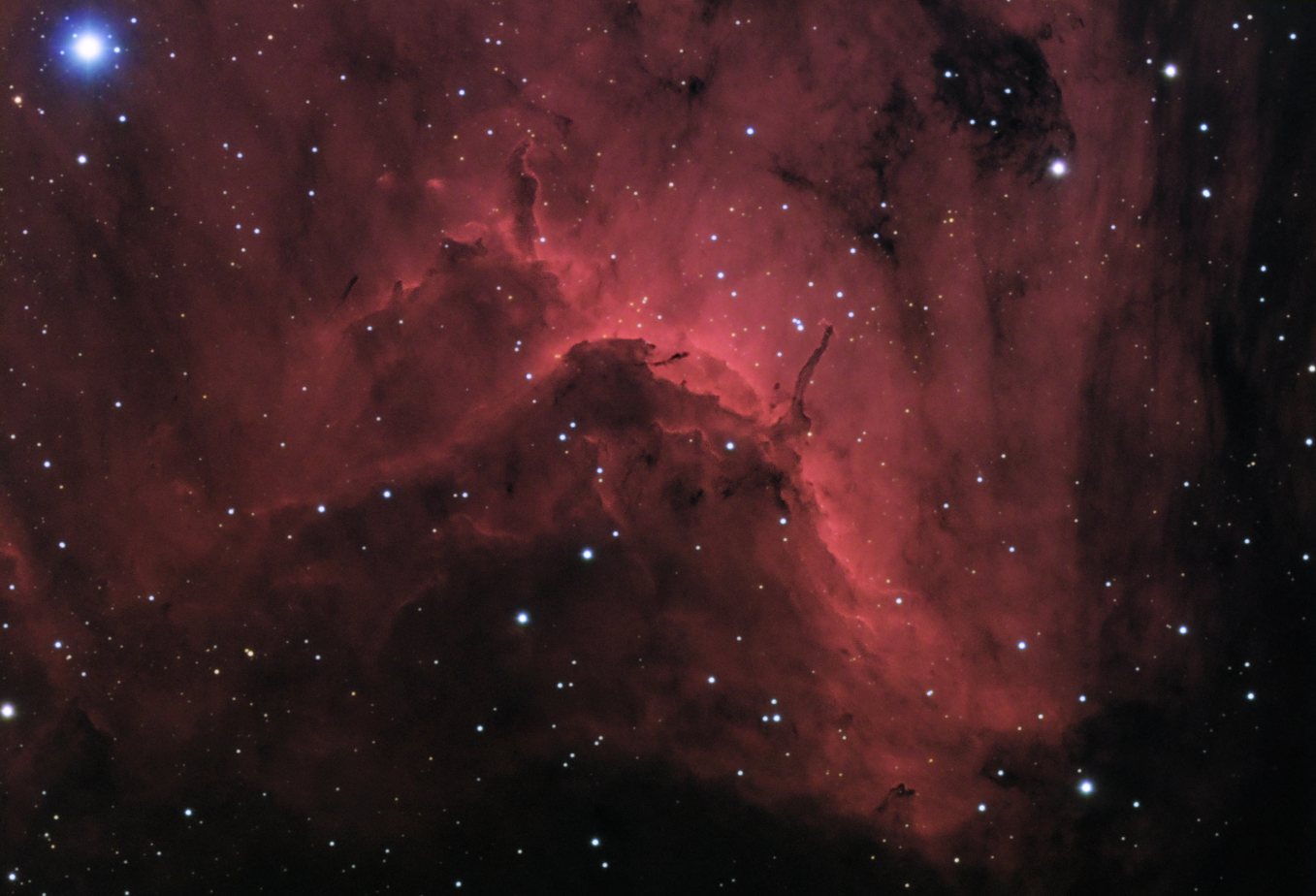 Ic 5067 - Pelican Nebula In (l+ha)rgb