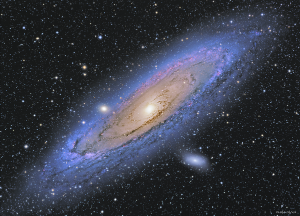 M31 - Andromeda Galaxy And Friends(LRGBHa)