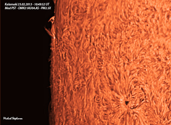 Sun Spots 1675 & 1678