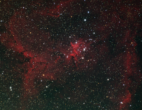Heart Nebula (ic 1805, Sh2-190, Melotte 15) Har-g-b