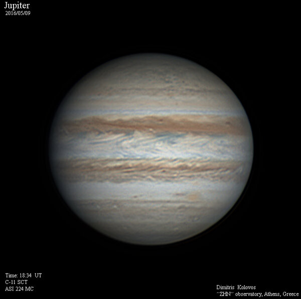 Jupiter 09-05-2016