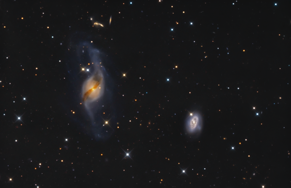 Ngc 3718 : Τhe Warped Spiral Galaxy