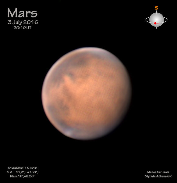 ''Αρης 3 Ιουλίου 2016