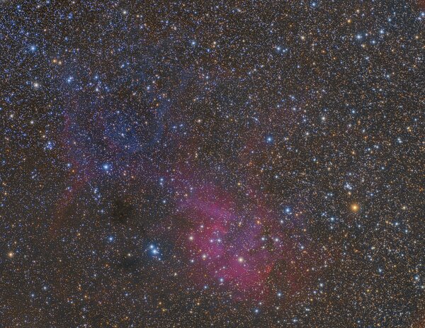 Sh2-132 Nebula (rgb Version)