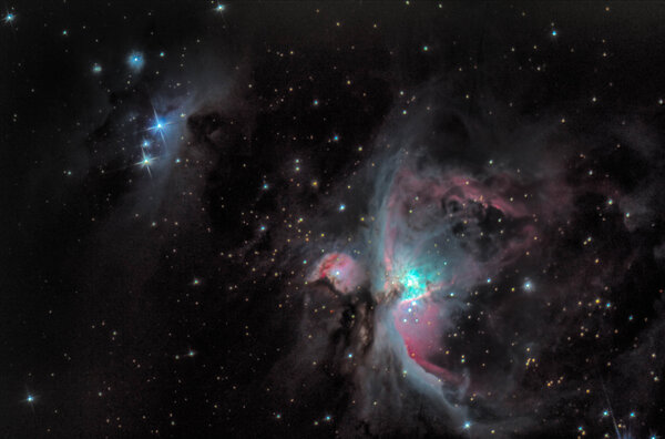 Running Man & Orion Nebula