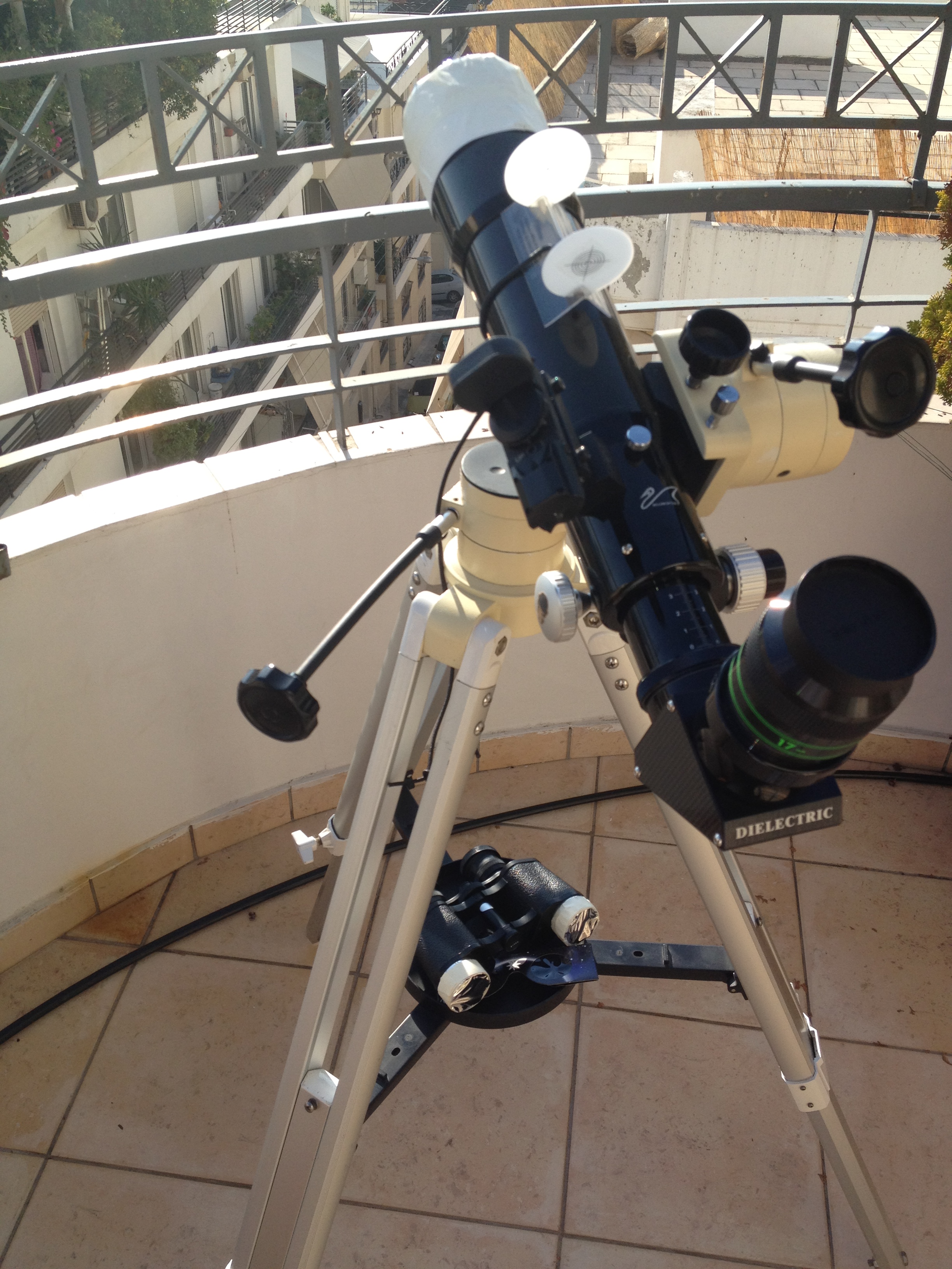 Γίνεται παρατήρηση ήλιου με Travelscope 70 + φίλτρο? - Παρατήρηση Ηλίου -  AstroVox