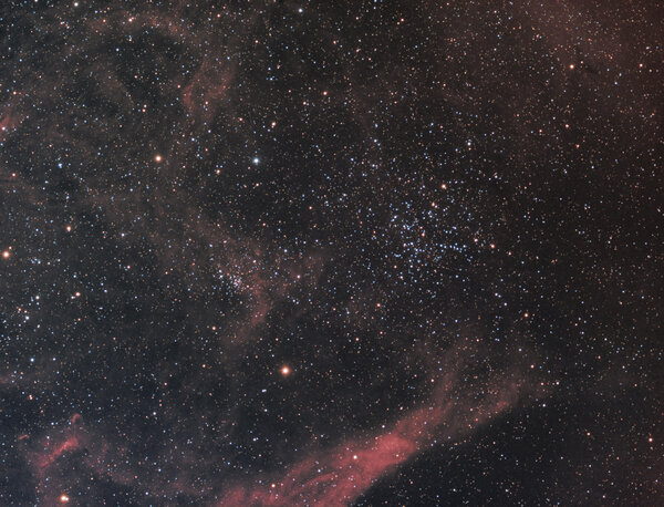 M38 & Ngc1907 Open Clusters In Auriga
