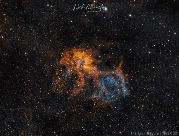 The Lion Nebula | sh2-132