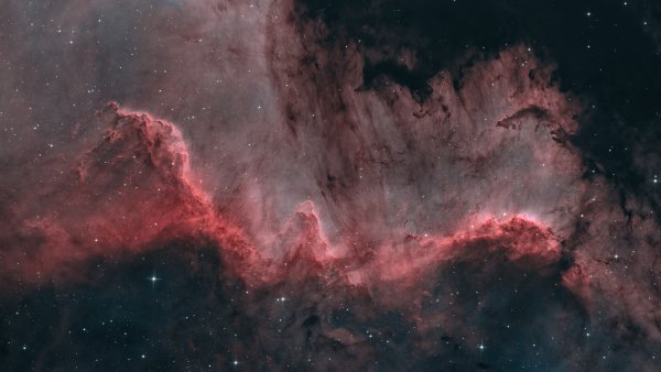 NGC7000 closeup, ΗΟΟ