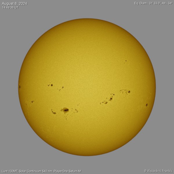 2024-08-08, Sun FD, Lunt 130MT, Continuum 540 nm, Saturn-M, 14_49_36 UT.jpg