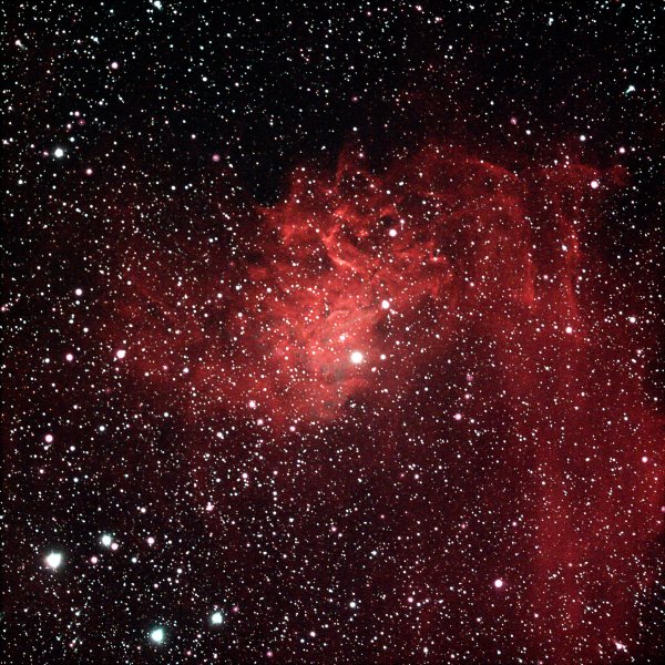 Flaming Star Nebula